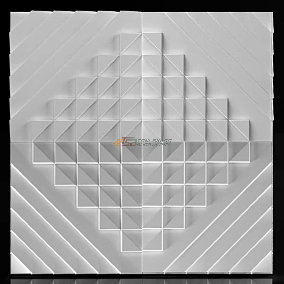 Panele gipsowe 3d wodoodporne - Rumba (produkcja)