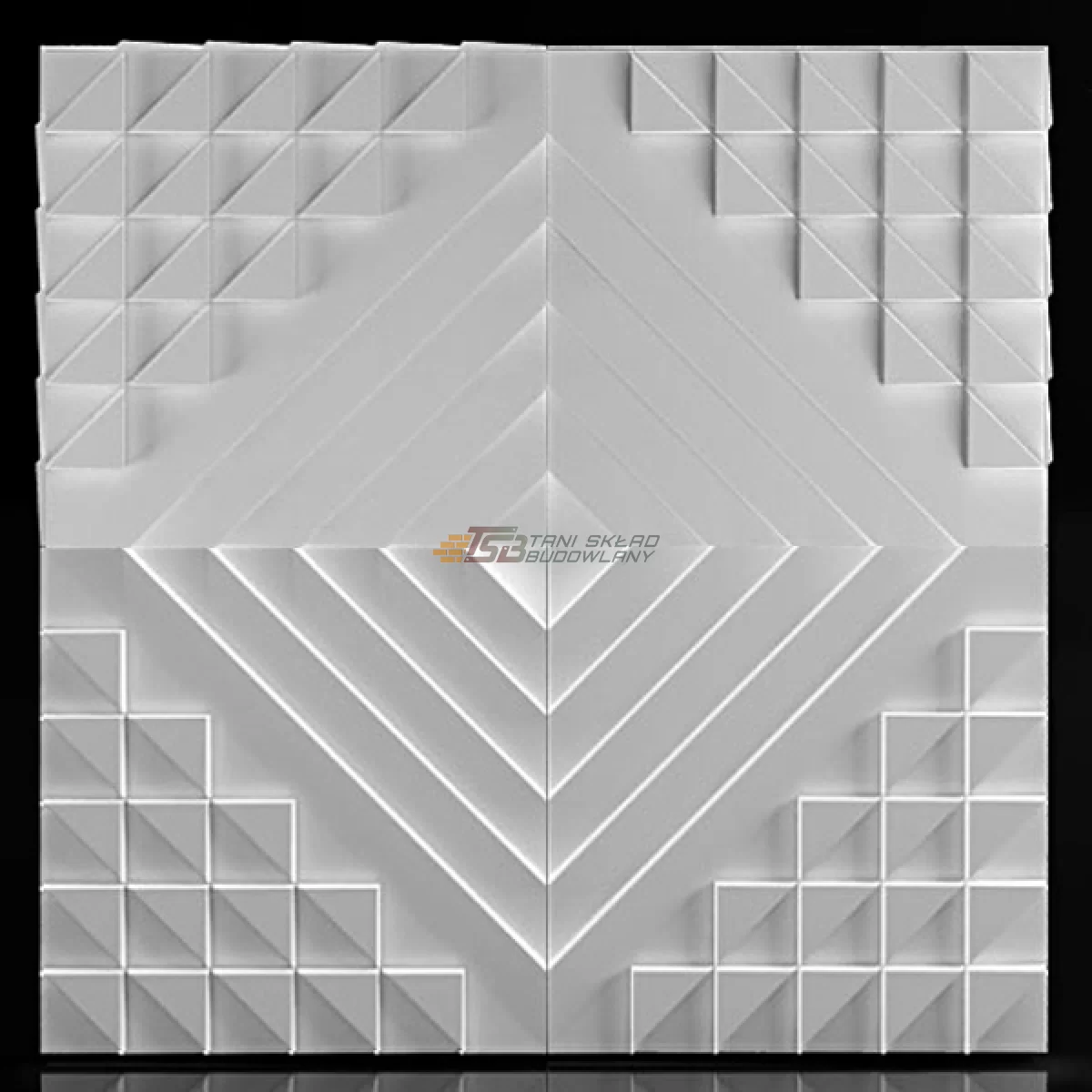 Panele gipsowe 3d wodoodporne - Rumba (produkcja)