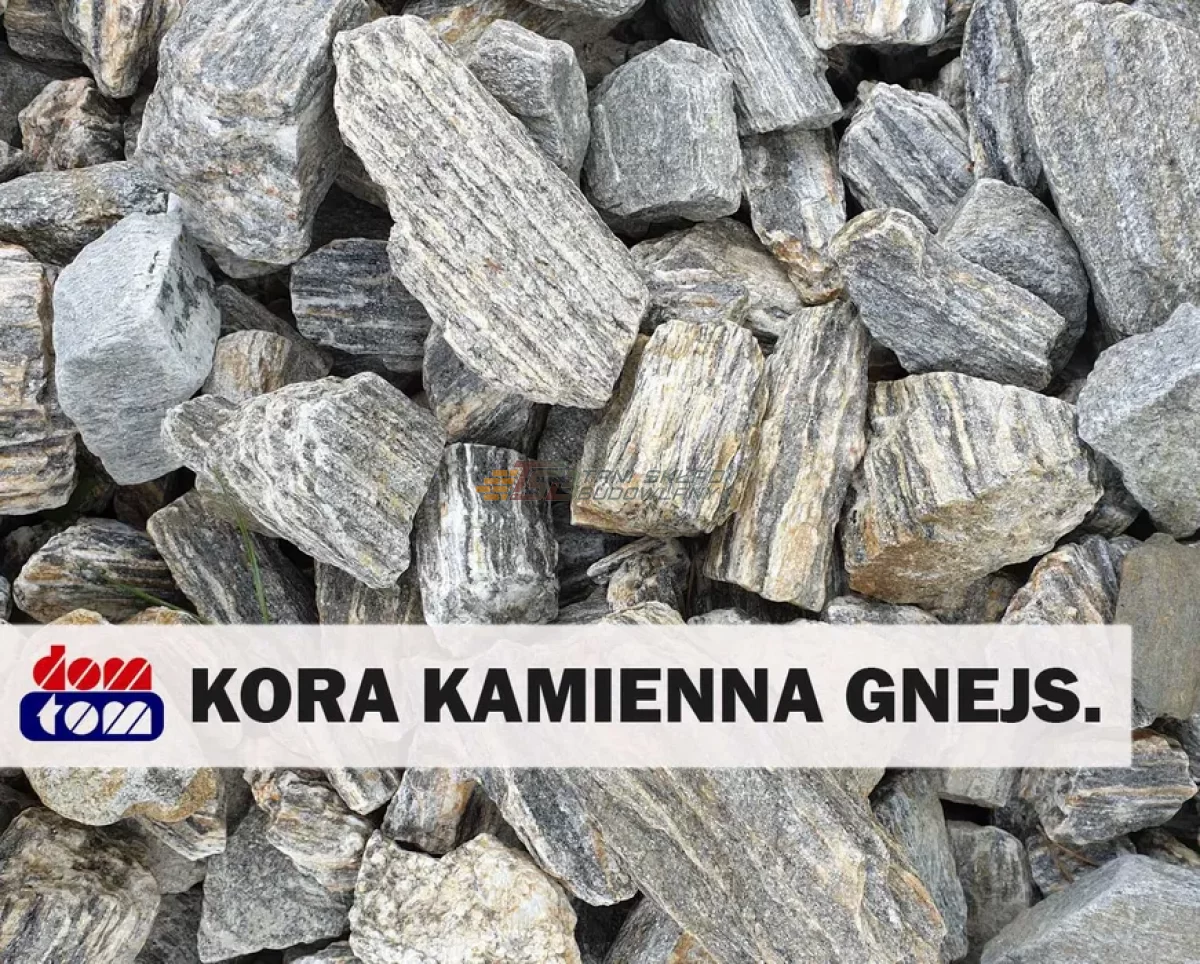 Kora Kamienna Gnejsowa, I gatunek (Kamień Ozdobny, Kruszywo, Ogród