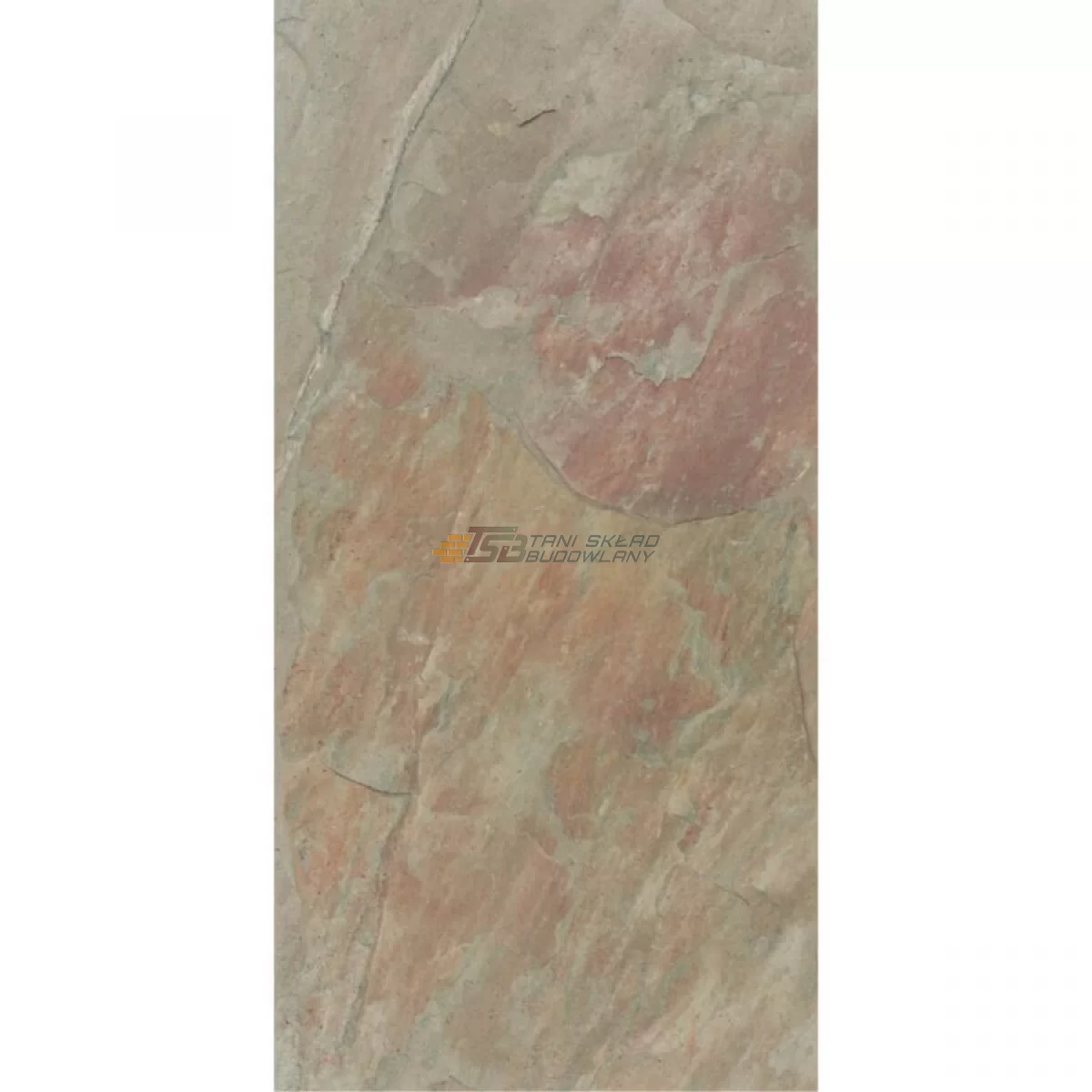 Płytka Kamienna Panel Kamienny Płytki Łupek Copper naturalny 60x30x1,2