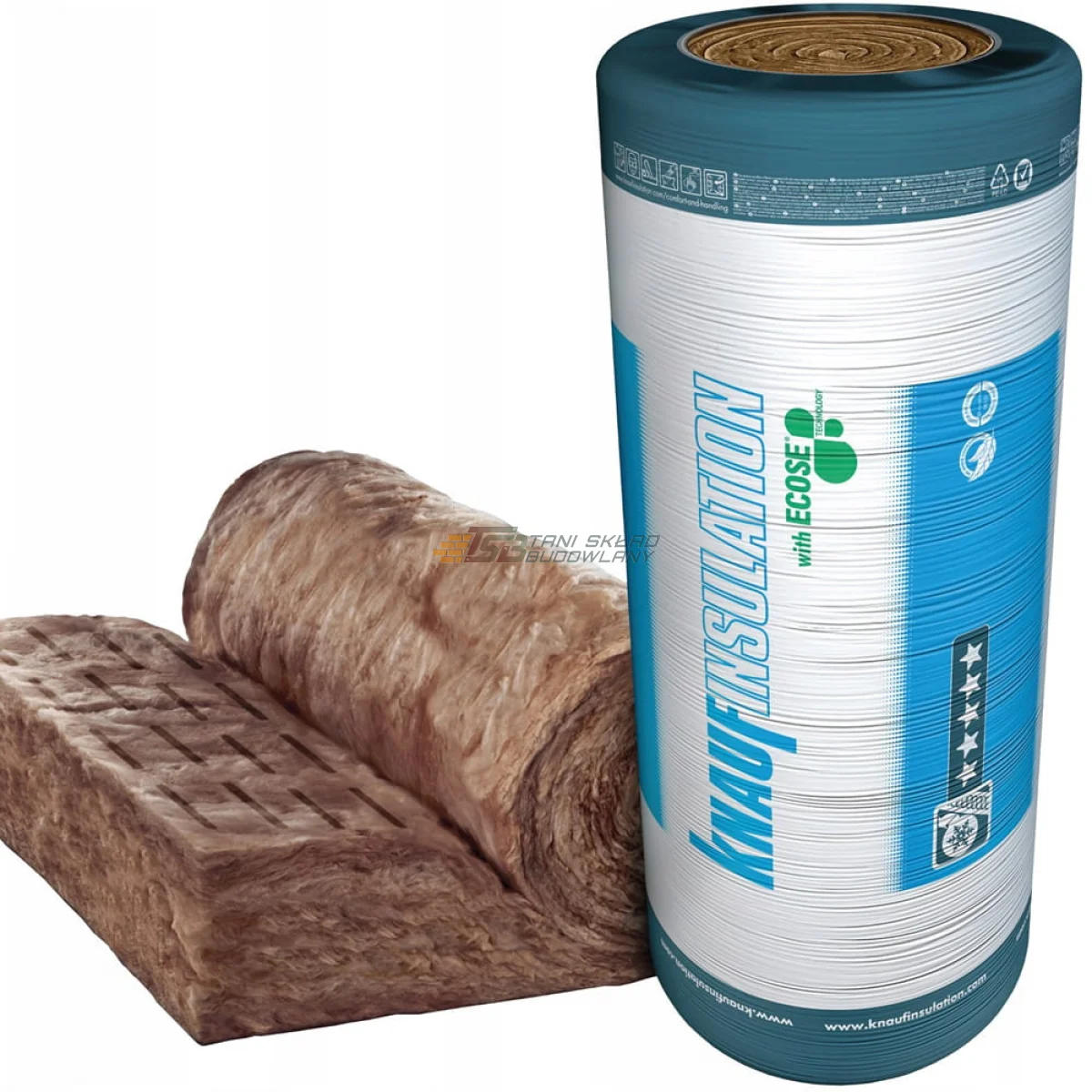 Wełna mineralna szklana - Knauf UNIFIT 033 - gr. 50mm