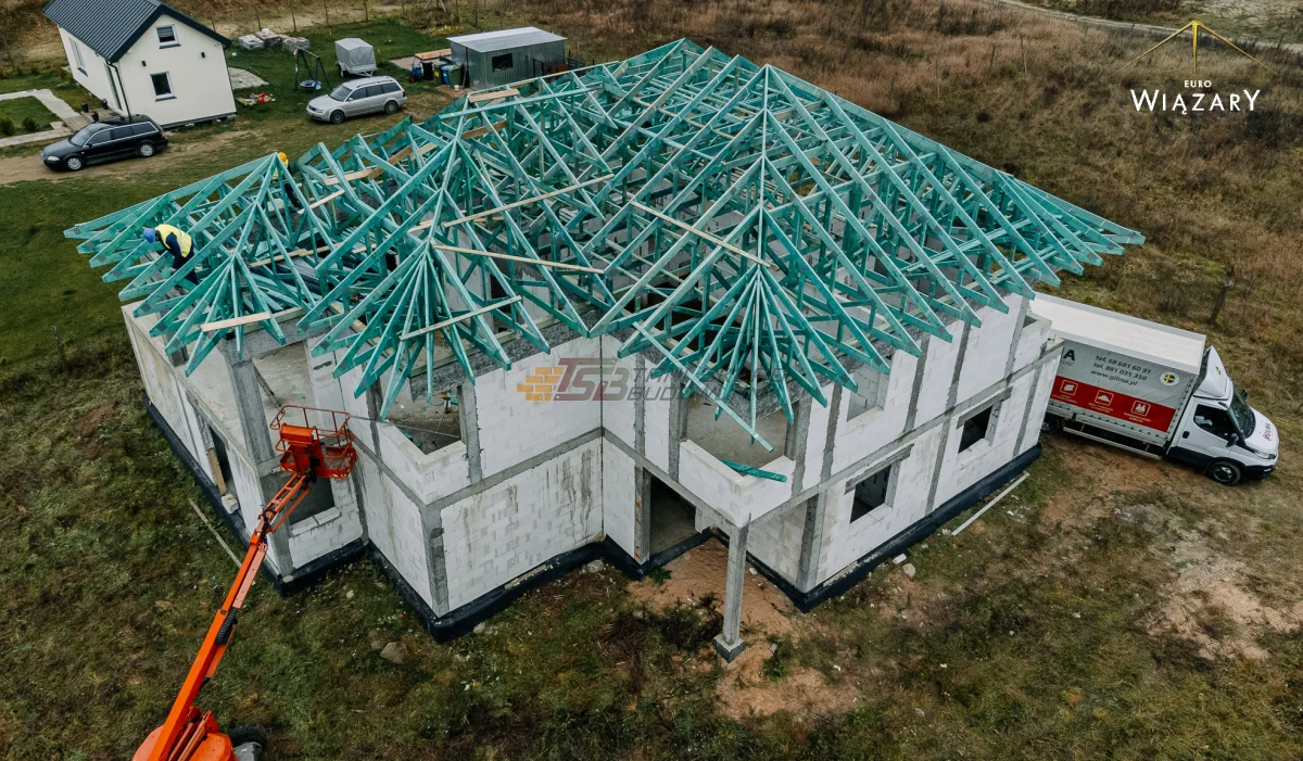 Wiązary dachowe Projektowania, produkcja, montaż!