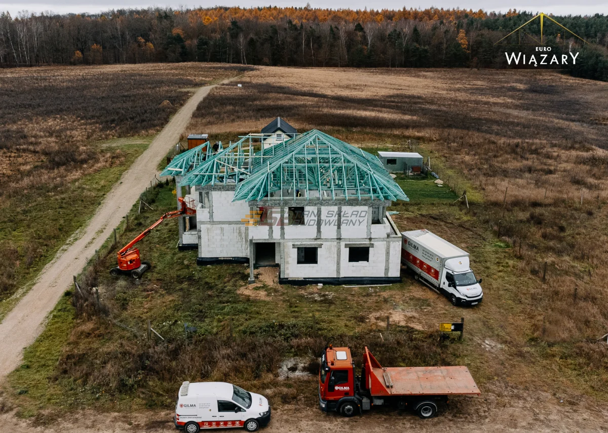 Wiązary dachowe Projektowania, produkcja, montaż!
