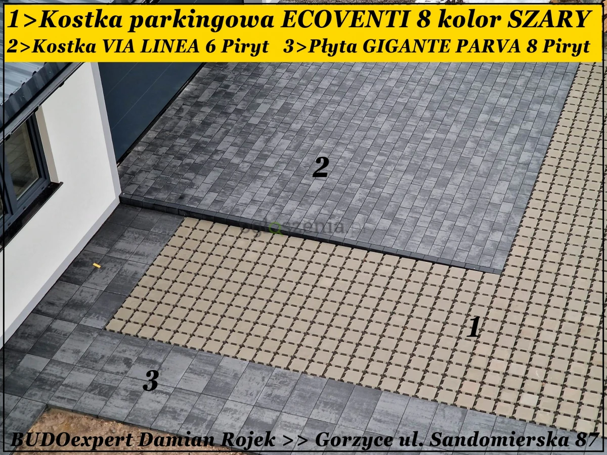 Kostka brukowa ażurowa ECOVENTI na parking podjazd NOWOŚĆ 2023