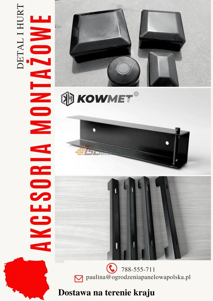 Kompletne Ogrodzenie Panelowe 3D, Transport - Cała Polska, Darmowa Wycena