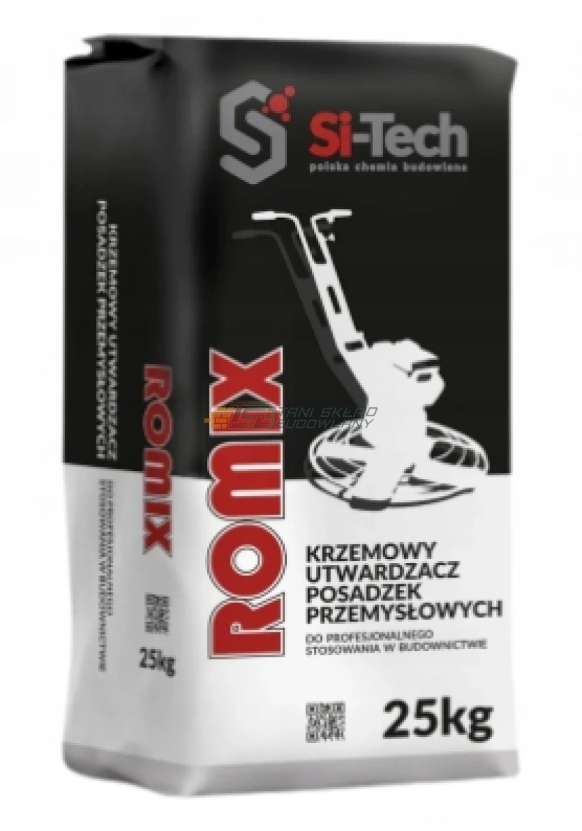 Posypka utwardzająca KRZEMOWA do betonu ROMIX 25kg RÓŻNE KOLORY