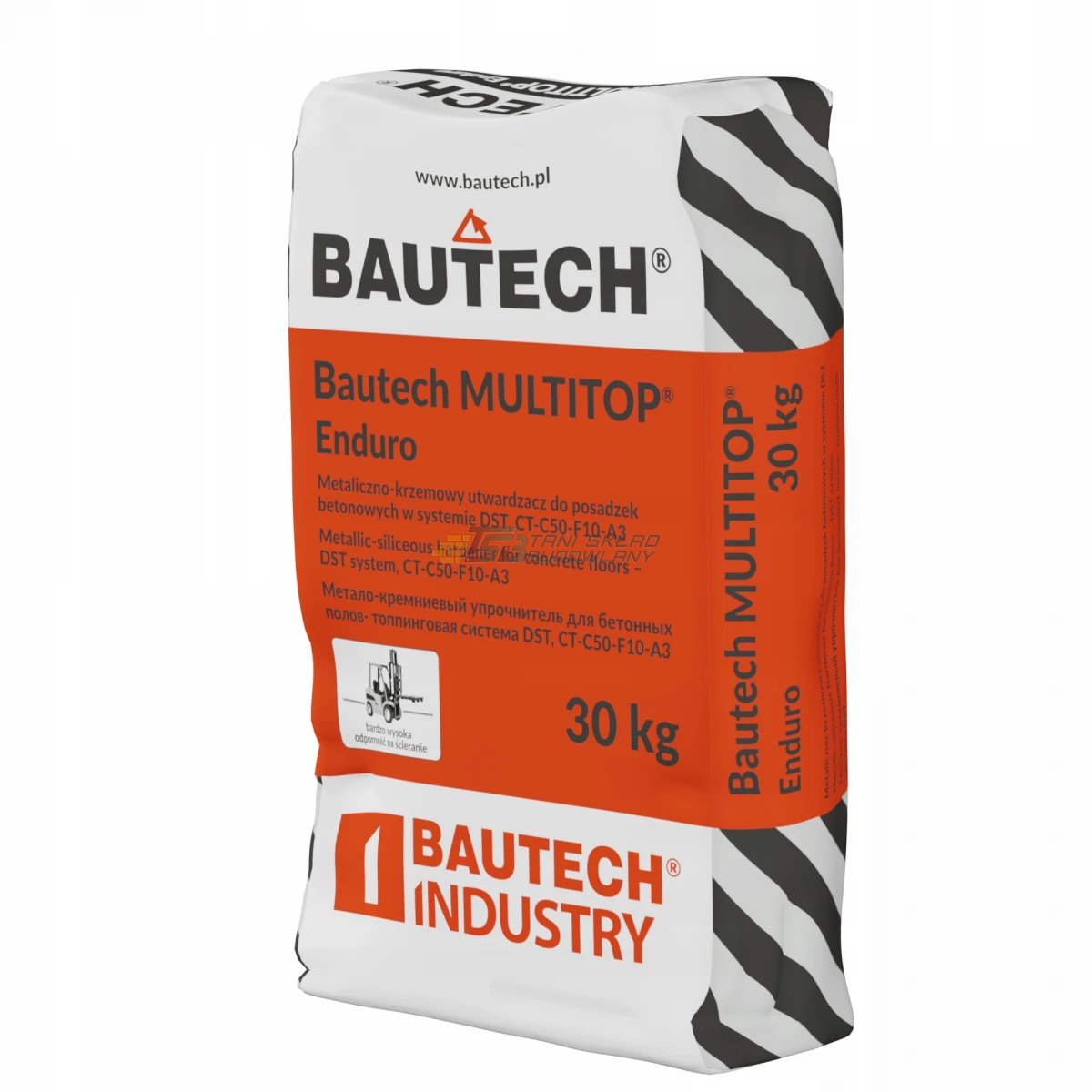 BAUTECH MULTITOP ENDURO Posypka utwardzająca do posadzek betonowych 30 kg RÓŻNE KOLORY