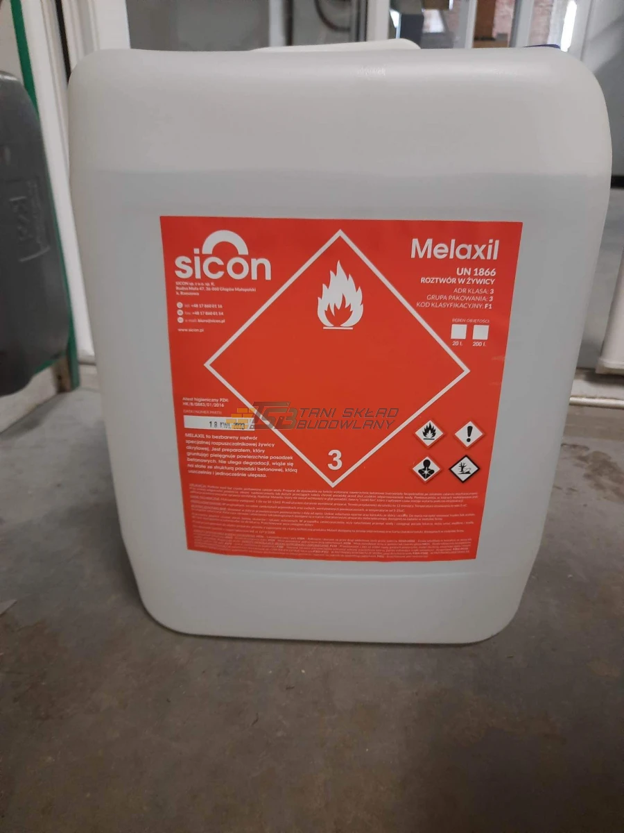 Impregnaty do posadzek betonowych: Weber, Flosil, Melaxil, Siloxil, Litoxil, Bautech, Si-tech, Monolith, Sicon