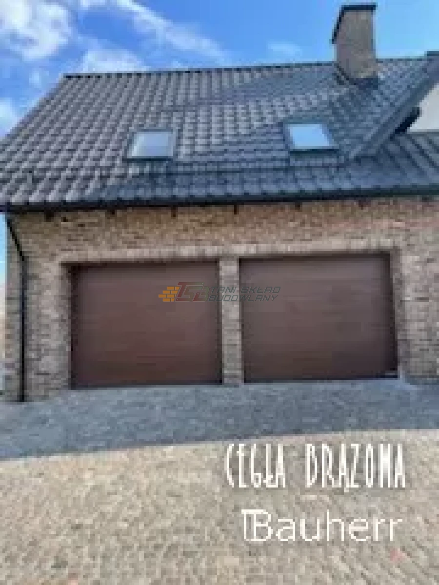 Stara cegła Stare Cegły BAUHERR brązowa brązowe 1m2
