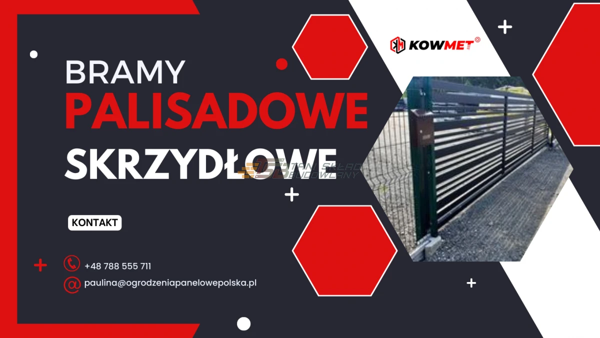 Ogrodzenie Panelowe - 51 Drutów! Panel 153/4 Grafit lub czarny! Podmurówka h20! Łącznik betonowy! HURT/DETAL