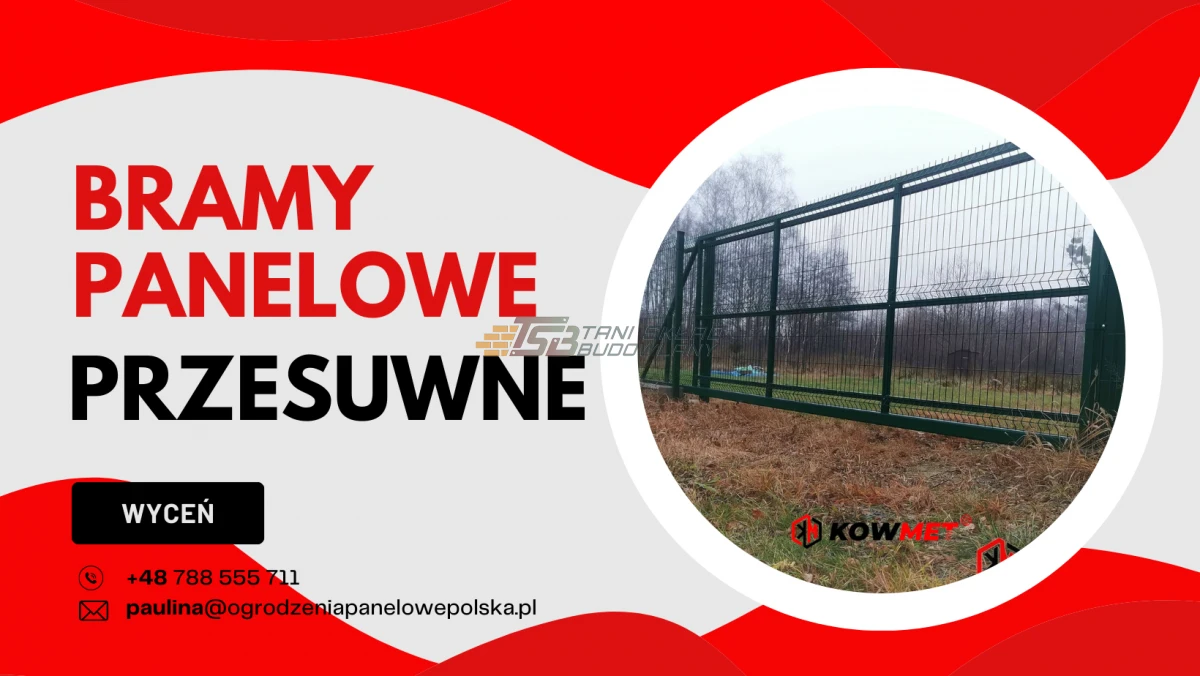 Ogrodzenie Panelowe - 51 Drutów! Panel 153/4 Grafit lub czarny! Podmurówka h20! Łącznik betonowy! HURT/DETAL