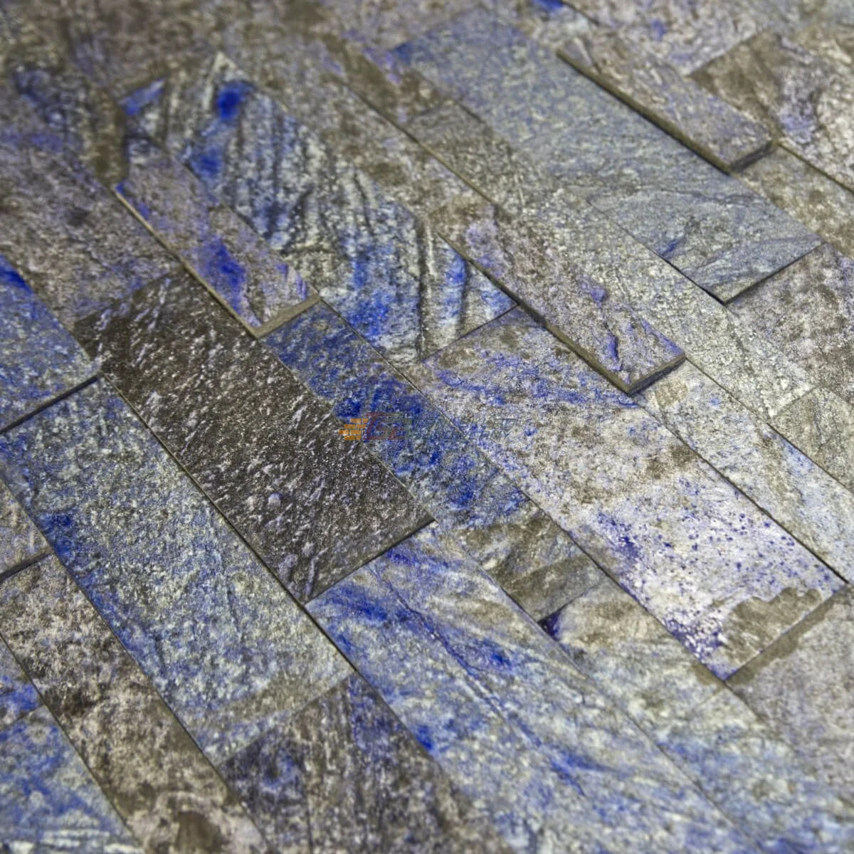 Panel ścienny Quick Stone 3D Luxury Metal Blue 60x15x0,2-0,4 cm