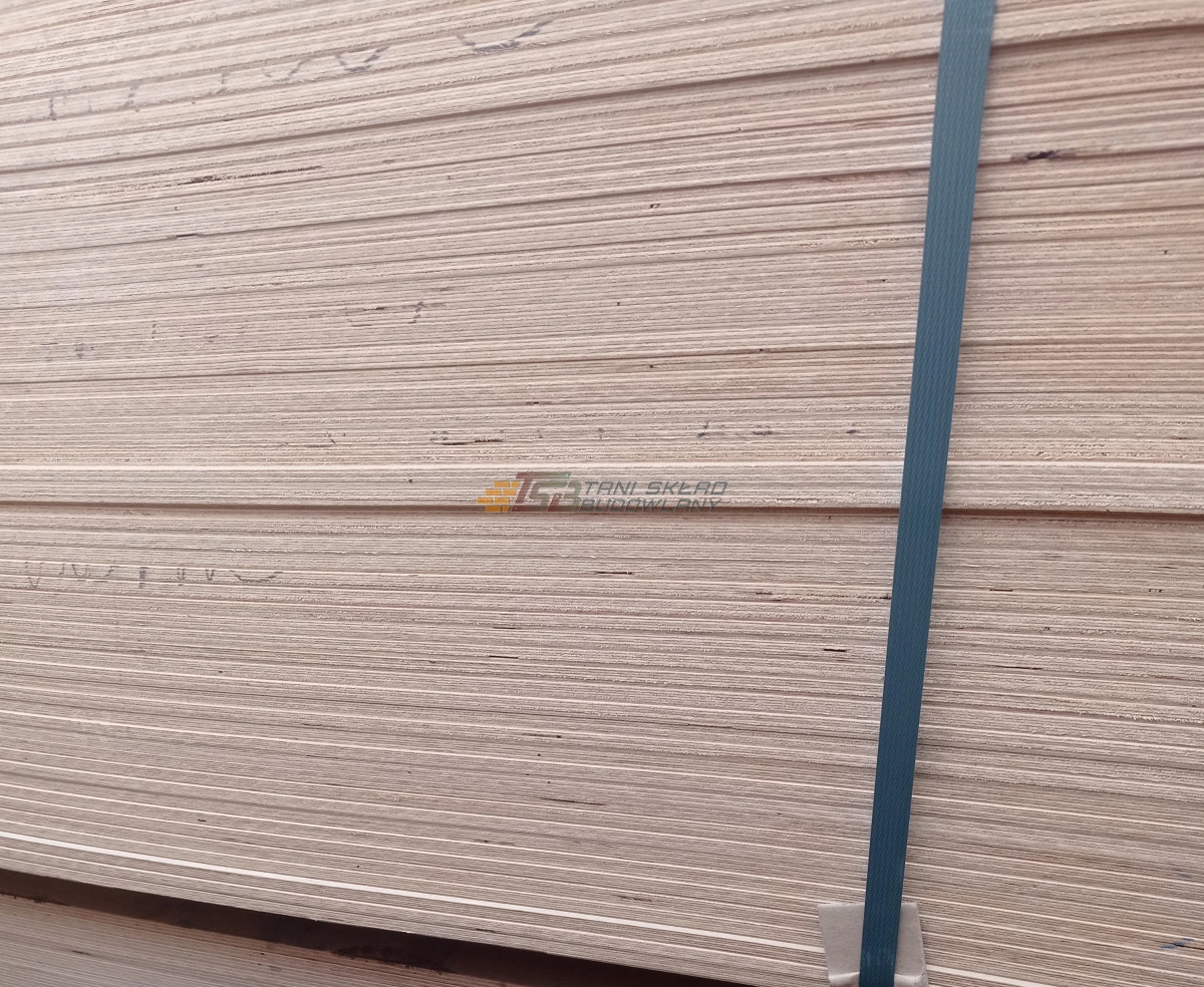sklejka surowa , liściasta 24mm ; 1220x2440mm ; w klasie 3 / 4