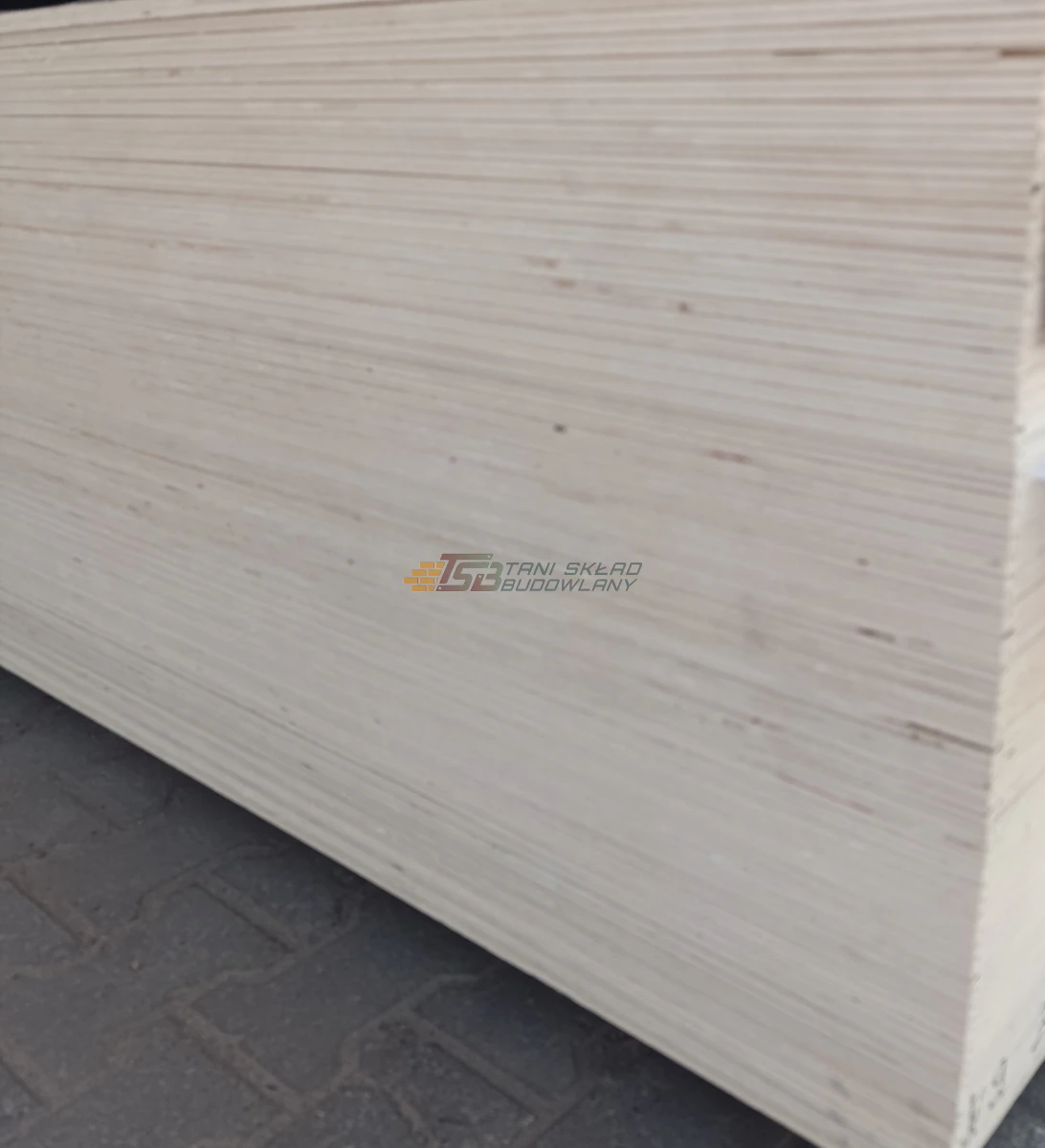 Sklejka surowa TOPOLOWA 3mm ; 2500x1220mm