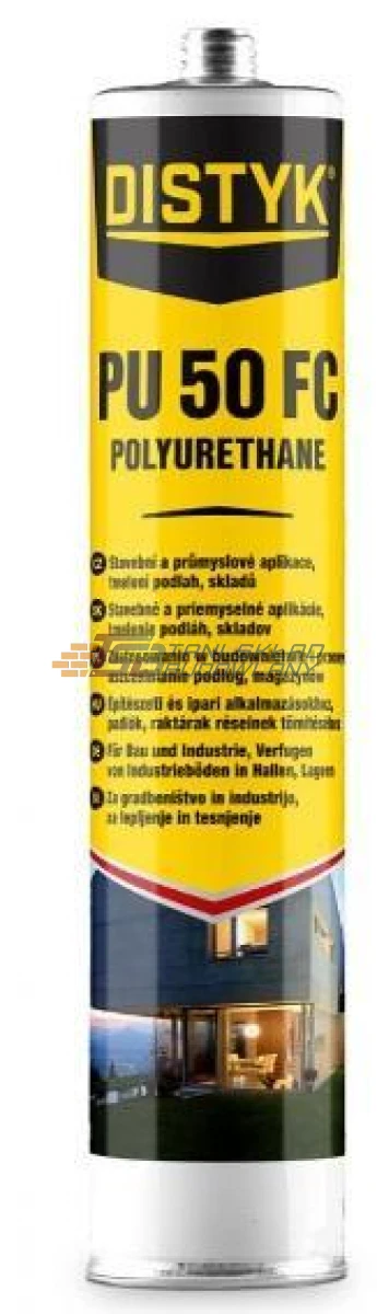 Uszczelniacz poliuretanowy 300ml PU 50 FC DISTYK antracyt / plus inne kolory.