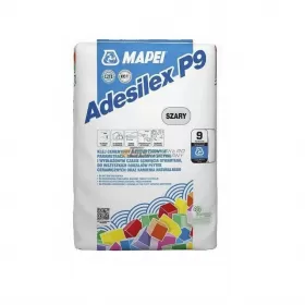Klej Elastyczny Mrozoodporny Wodoodporny do Płytek Mapei ADESILEX P9 25 kg