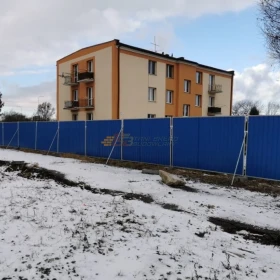 Wygrodzenia budowlane Ogrodzenie budowlane pełne z blachy trapezowej