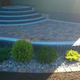 Usługi brukarskie bruk brukarstwo z doświadczeniem kompleksowo place parkingi schody chodniki ogrodzenia 