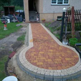 Usługi brukarskie bruk brukarstwo z doświadczeniem kompleksowo place parkingi schody chodniki ogrodzenia 