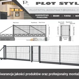 Ogrodzenia panelowe, podmurówka oraz montaż. Gwarancja jakości.