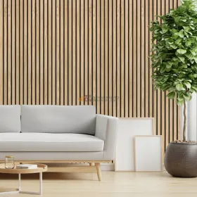 Tapeta lamele DREWNO 3D 