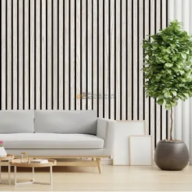 Tapeta LAMELE DREWNO Imitacja DESKI 3D 07