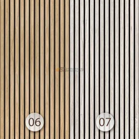 Tapeta LAMELE DREWNO Imitacja DESKI 3D 07