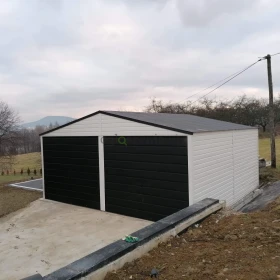 Garaże blaszane wzmacniane wszystkie wymiary garaży blaszanych