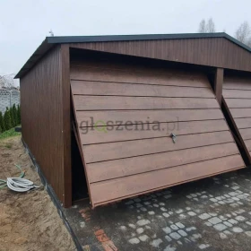 Garaże blaszane wzmacniane wszystkie wymiary garaży blaszanych