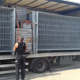 Ogrodzenie budowlane z siatki 