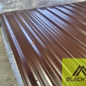 Blacha trapezowa T-14 - brąz połysk - II gatunek - Kupno