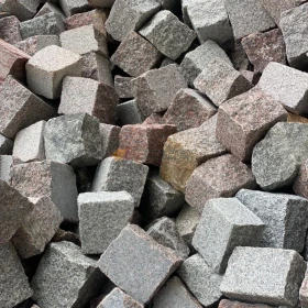 Kostka granitowa Miszung cięto łupana 4/6 