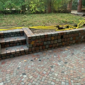 Kostka granitowa Miszung cięto łupana 4/6 