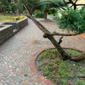 Kostka granitowa cięto łupana 8/11 Miszung