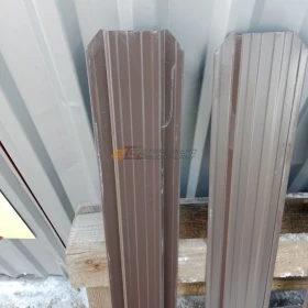 Sztachety metalowe - brąz połysk - Kupno