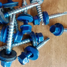 Wkręty do drewna WFD 4,80x35 kolor niebieski (Ral 5010) - Kupno