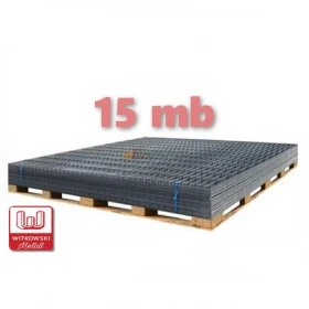 Kompletny zestaw ogrodzeniowy 2D 6/5/6 o wysokości 830 mm - 15 mb