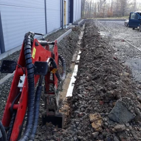 Prace ziemne budowlane