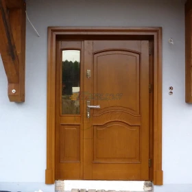 Drzwi drewniane !!! Zewnętrzne ,ocieplane !!! Od producenta !!! CAŁA POLSKA !!!