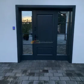 Drzwi drewniane !!! Zewnętrzne ,ocieplane !!! Od producenta !!! CAŁA POLSKA !!!