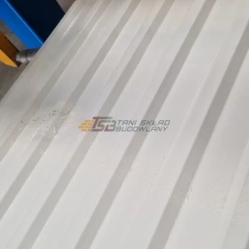 Blacha biała T-14 - 0,65 mm grubości - 2 gatunek - od ręki