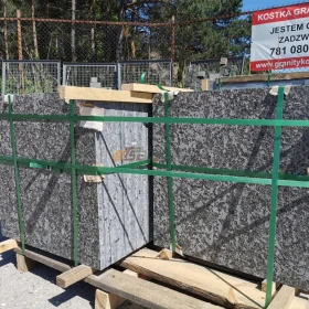 Kostka Granitowa cięta płomieniowana LABRADORYT - na podjazdy, drogi, ścieżki, tarasy - PROMOCJA !!!