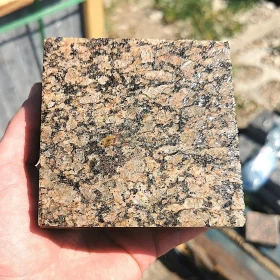 Kostka Granitowa Złota, Ruda, cięta płomieniowana, na podjazdy, drogi, ścieżki, tarasy PROMOCJA !!!