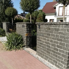 Czarna Kostka granitowa GABRO cięto-lupana na podjazdy, drogi, Płoty PROMO !!