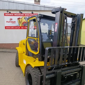 Wózek widłowy 7 t, diesel sprzedam, Yale GDP70VX , 122 tys. netto, rok 2011. po remoncie z gwarancją ! , UDT, przesuw boczny, maszt 3,0 m, widły 1800 
