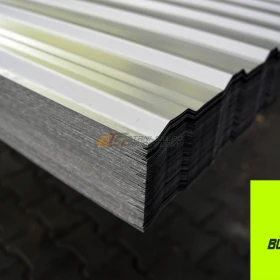 Blacha Trapezowa T-14 Szary / Grafit Połysk - RAL 7024/7010P x2 ( obustronnie malowana )