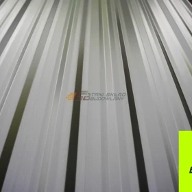 Blacha w 2 gatunku na pokrycia dachowe - szaro grafitowy kolor