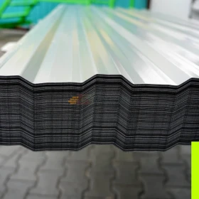 Blacha w 2 gatunku na pokrycia dachowe - szaro grafitowy kolor