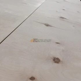 SKLEJKA surowa pasy grubość  6,5mm : wymiary 405mm x 2250mm
