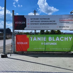 Blacha trapezowa 2. gatunek • Różne kolory • Transport!